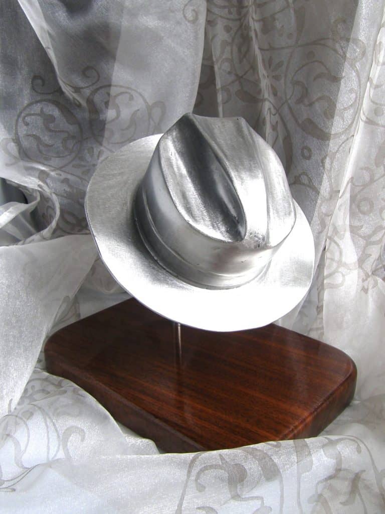 This Fedora sculpture was a private commission for a Leonard Cohen Fan for a special anniversary celebration