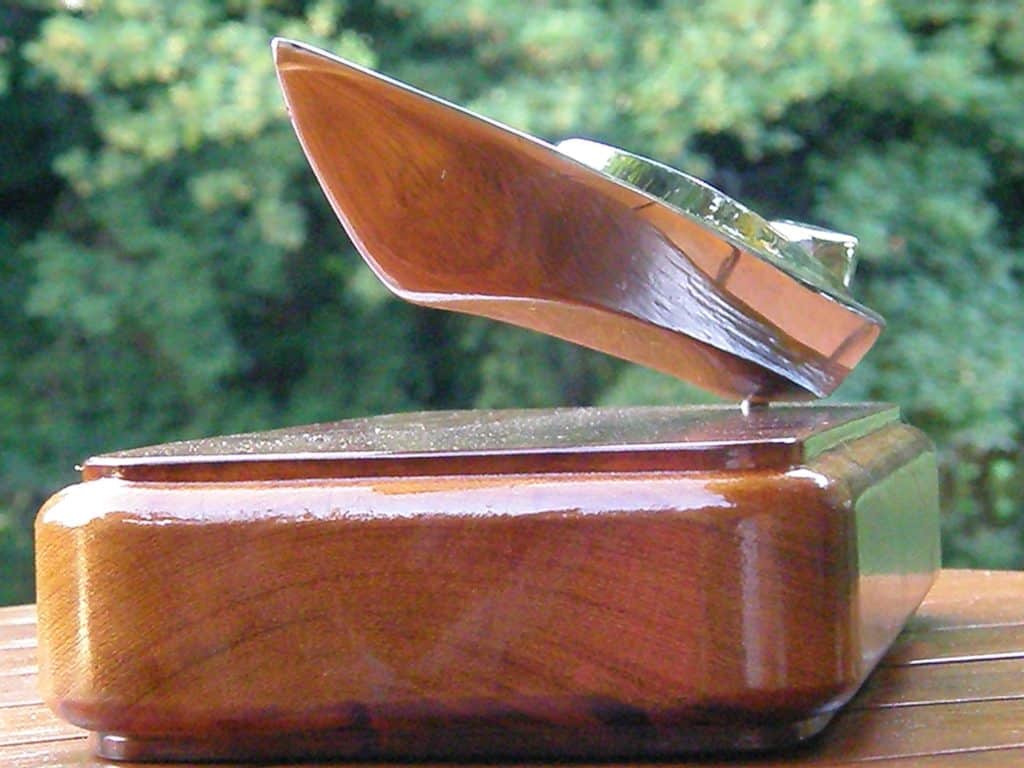 Irish Offshore Power Boat Trophies in Stainless Steel & Walnut by Grant Designs.