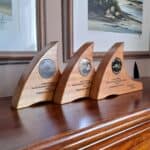 The Irish Sailing Association commissioned this serious of trophies for the Irish Sailing Youth National Championships 2022 at Ballyholme Yacht Club.