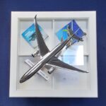Airbus Stainless Steel Aeroplane Sculpture by Grant Designs