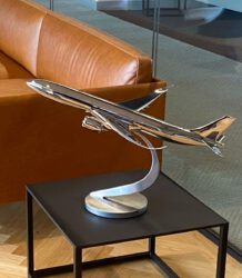 Airbus Stainless Steel Aeroplane Sculpture by Grant Designs