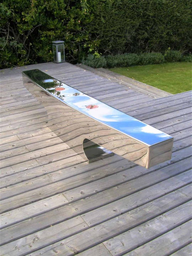 Release - Giant Cleat Sculpture in Stainless Steel by Grant Designs