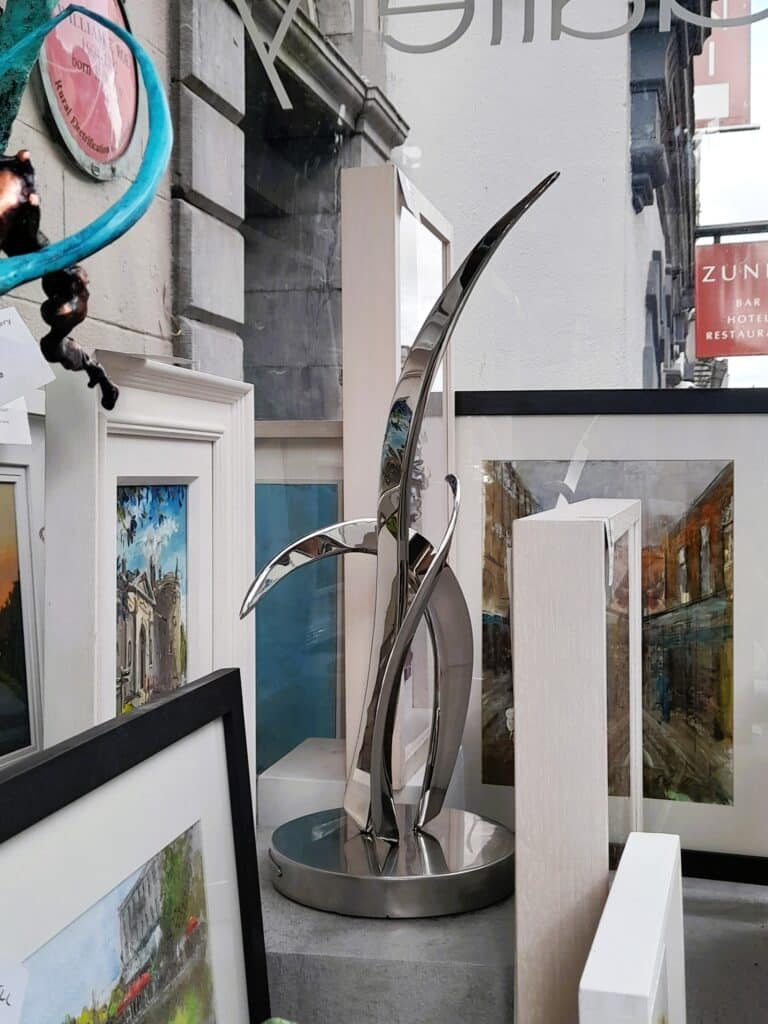 Pirouette Stainless Steel Sculpture by Grant Designs
