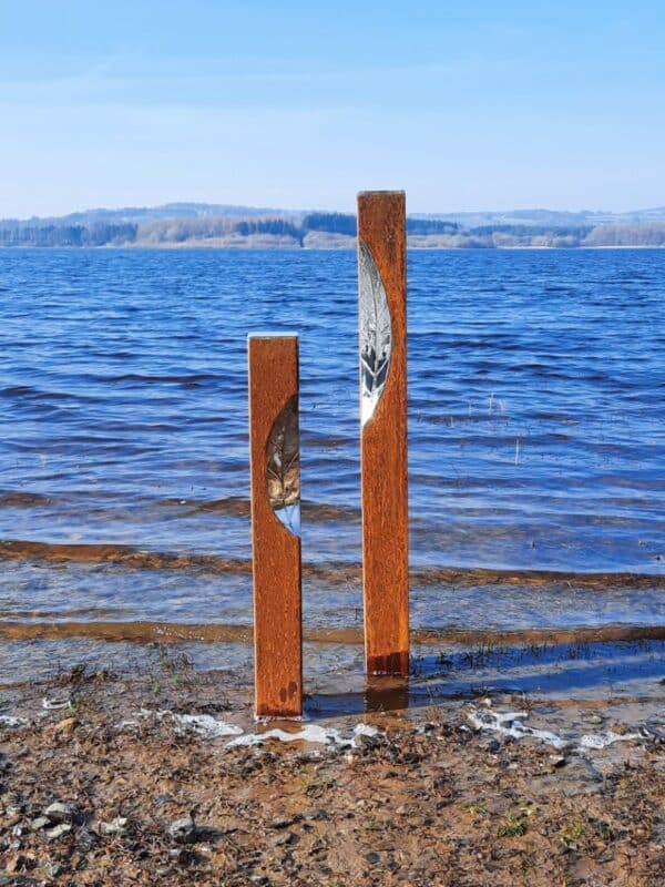 Erosion Stainless Steel & Mild Steel Sculpture by Grant Designs