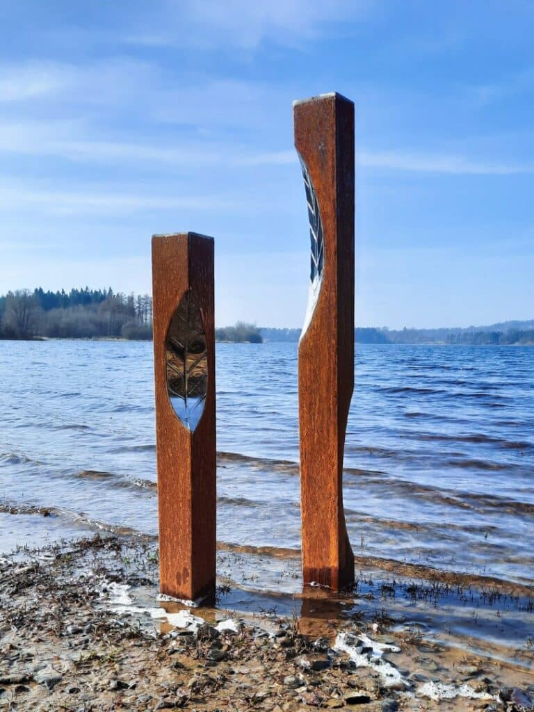 Erosion Stainless Steel & Mild Steel Sculpture by Grant Designs