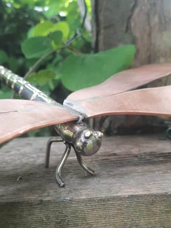 Meadow Gate Sculpture in Stainless Steel and Copper by Grant Designs