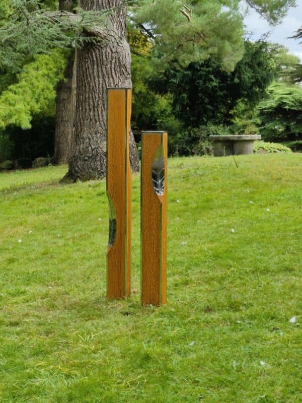 Erosion Stainless Steel and Mild Steel Sculpture at Sculpture in Context 2025