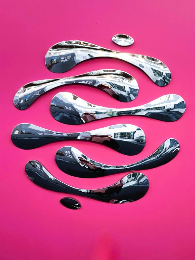 Rippling Sands Stainless Steel Sculpture by Grant Designs