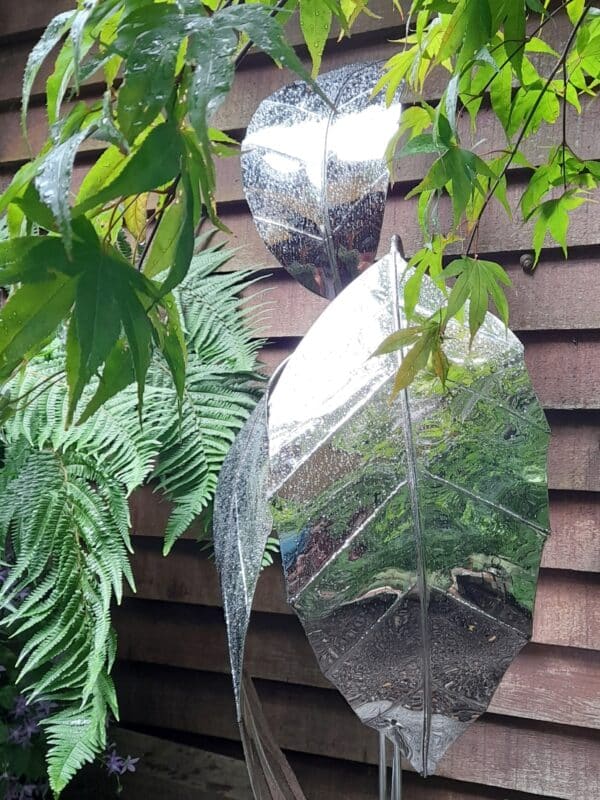 Flamingo Stainless Steel Sculpture inspired by emerging growth in the springtime by Grant Designs.